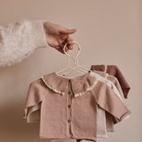 Hedda knitted cardigan - candy