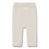 Will knitted trousers - cream
