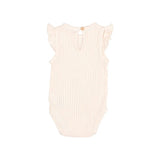 BB Rib Ruffle Bodysuit Ivory