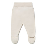 Liam knitted trousers - cream