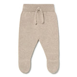 Liam knitted trousers - toasted