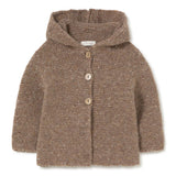 Tirso knitted jacket - brownie