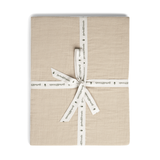 muslin junior fitted sheet 60x120, Olive