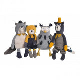 Knuffel Kat Lichtgrijs Fernand Les Moustaches