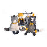 Knuffel Kat Lichtgrijs Fernand Les Moustaches