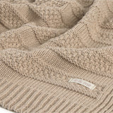Cozy blanket - toasted