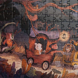 Puzzel De mysterieuze vallei (350 st) - La bande à Jojo