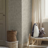 Newbie Wallpaper - Forest Friends - Beige