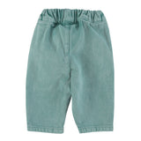 baby trousers - washed green