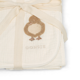 Ploekie Muslin Blanket XL - Duckling - Warm White