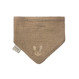 Bintje Bib - Fluffy Bunny - Rose Mocha