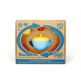 Theeset blauw - gerecycled