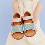 Bisgaard Aida Blue Glitter