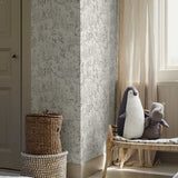 Newbie Wallpaper - Forest Friends - White