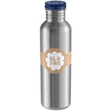 750 ml stainless steel bottle - dark-blue van Blafre | Kids Conceptstore Le Fanfare