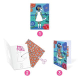 8 patterned collages - WAX Trend van Djeco | Kids Conceptstore Le Fanfare