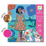 8 patterned collages - WAX Trend van Djeco | Kids Conceptstore Le Fanfare