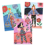 8 patterned collages - WAX Trend van Djeco | Kids Conceptstore Le Fanfare