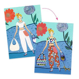 8 patterned collages - WAX Trend van Djeco | Kids Conceptstore Le Fanfare