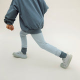 Dropped Shoulder Sweater | Blue Grey