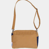 The New Bum Bag Camel & Navy Medium