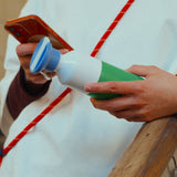 Dopper Steel (350 ml) - Fresh Green x Flip Straw - Seafoam Sorbet