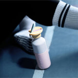 Dopper Steel (350 ml) - Soft Pink x Flip Straw - Sunny Sorbet
