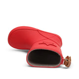 bisgaard regenlaars star rubber - red