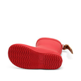 bisgaard regenlaars star rubber - red