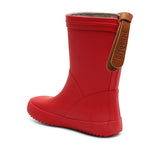 bisgaard regenlaars star rubber - red