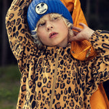 Leopard fleece jacket - Beige