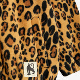 Leopard fleece jacket - Beige