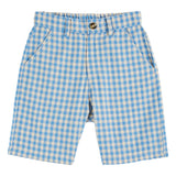 Short Carreau Vichy Lagon