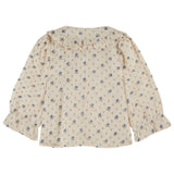 Block Print Blouse - Lazuli