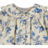 Bow Collar Orchid Blouse - Orchid Bleu