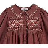 Smocked Dress - Violine