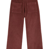 Flowers Pockets Trousers - Violine