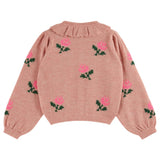 Flowers Cardigan - Rose