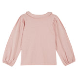 Picot Tee Shirt - Peony