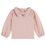 Picot Tee Shirt - Peony