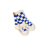 Checkered Socks - Azul