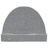 Baby Beanie Blue Grey - Cream