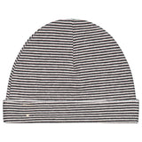 Baby Beanie Nearly Black - Cream