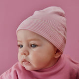 Baby Beanie | Bubblegum - Cream