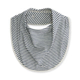 Baby Bib Blue Grey - Cream