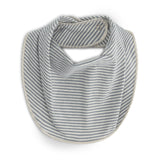 Baby Bib | Stone Grey - Cream