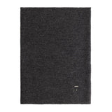 Knitted Endless Scarf Nearly Black Melange