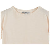Tee Shirt Jersey Flamme - Creme