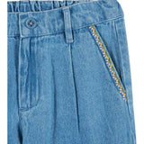 Pantalon Denim Poches Cerises - Denim Light