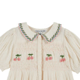 Robe Brodee Smocks Main - Creme